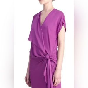 NWT & Defect Diane Von Furstenberg Womens Balisi Dress in Orchid Size 2